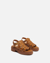 SANDALES MOSSO COGNAC - minelli.fr